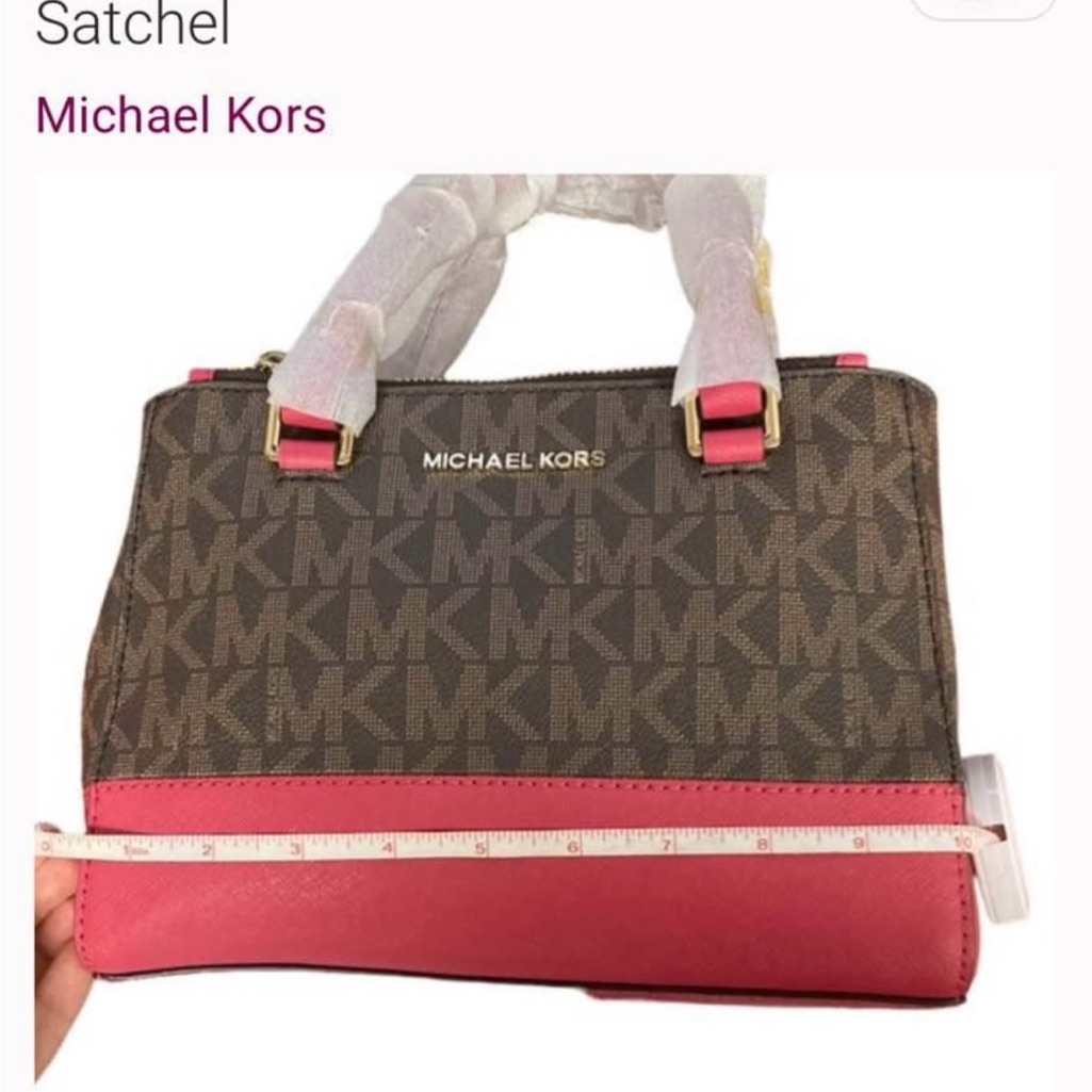 Perfect Condition Mk Kellen Satchel Handbag. Can Wear As Crossbody As Well.